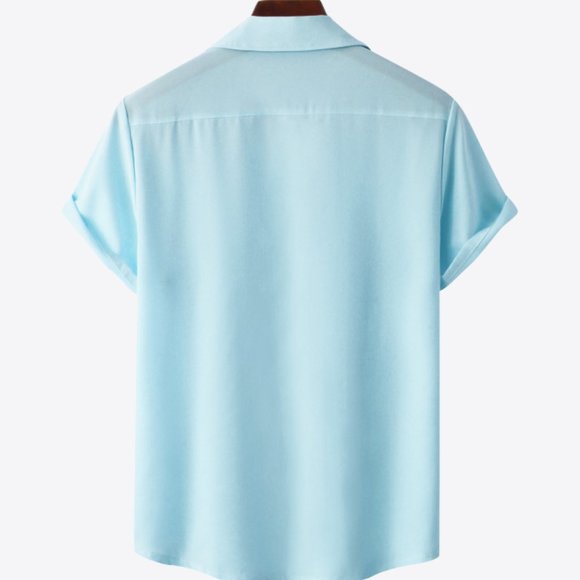 Full Size Button-Up Lapel Collar Shirt - Picture 2 of 11